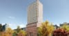 A rendering of the Seneca development at the site of the former Lincoln Correctional Facility in Harlem.
